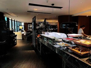 Dagelijks ontbijtbuffet (CNY 20 per persoon)