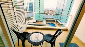 Basic Apartment, City View | Terrace/patio - KSL Residence (Johor Bahru)
