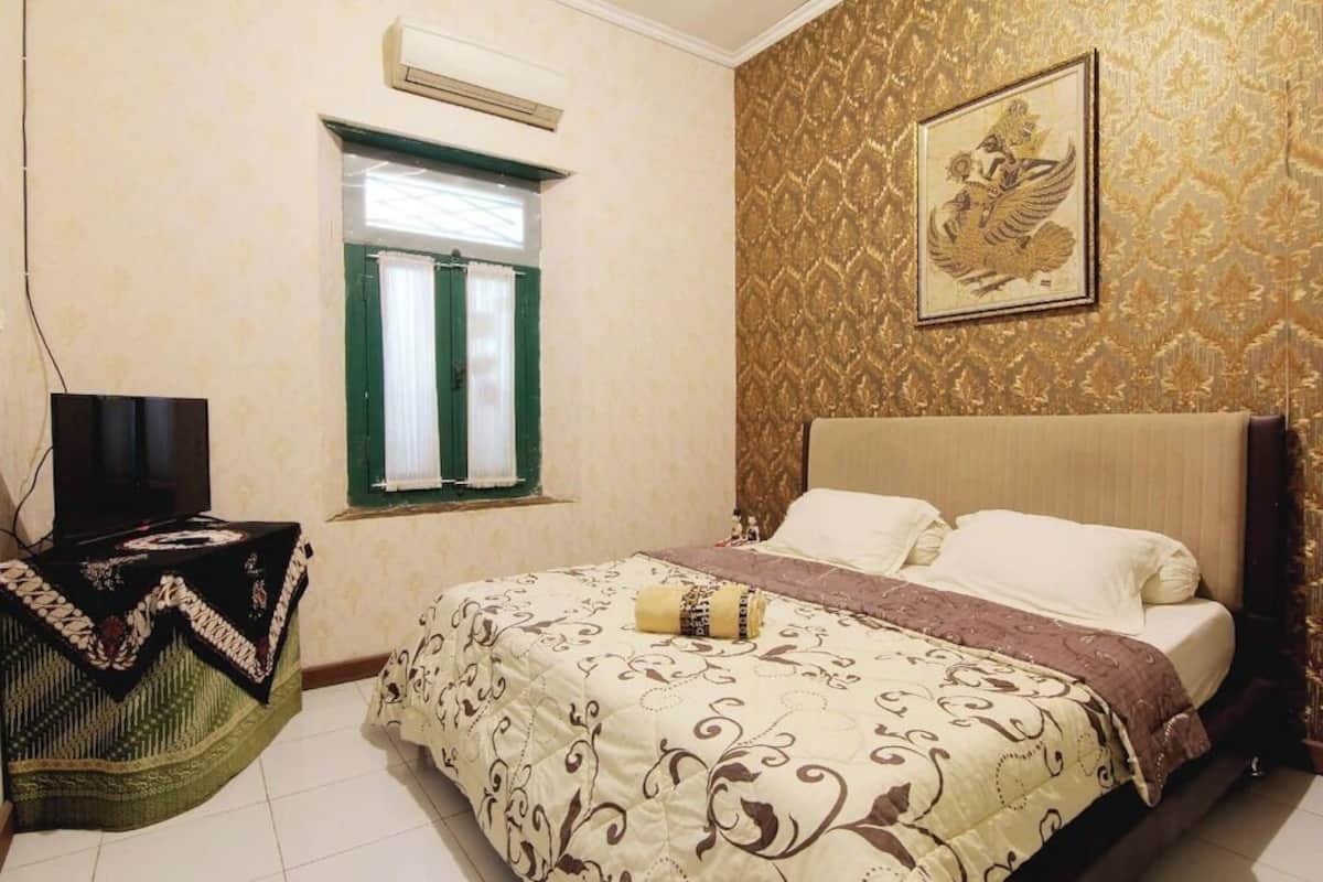 Quarto casal luxo, vista para o jardim | Wi-Fi de cortesia