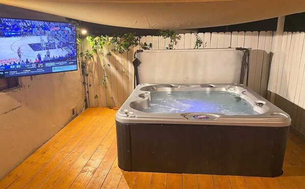Bain à remous intérieur