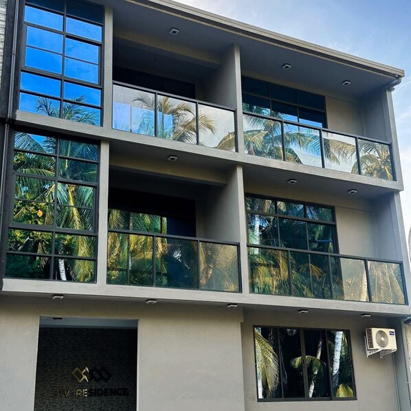 Fachada del alojamiento