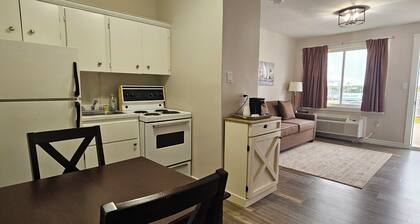 Cozy, Comfortable Hotel Suite with a Kitchen