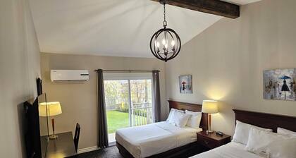 Cozy, Comfortable Hotel Suite with a Kitchen