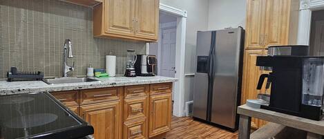 Microwave, oven, stovetop