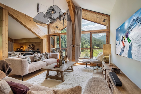 Vue sur les montagnes