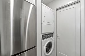 Interior - Modern Studio by Light Rail • Kitchen, Parking, AC, W/D (Seattle)