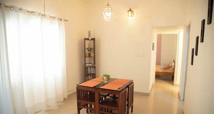 Serene 3-bedroom house in Mysore
