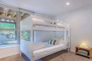 4 bedrooms, iron/ironing board, travel crib, WiFi