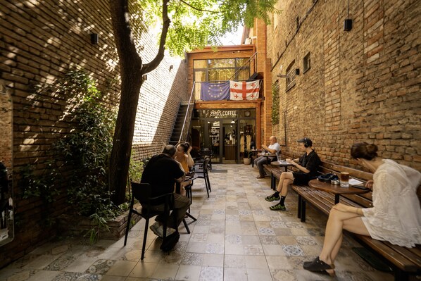 Fassade der Unterkunft