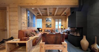 Unique, High-Design 6 Bedrooms Chalet in Villars Centre