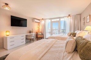 1 habitación, escritorio, tabla de planchar con plancha y wifi 