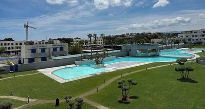 Charming 2-bedroom apartment in amazing Cabo Negro with fitness room, AC