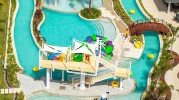 3 outdoor pools