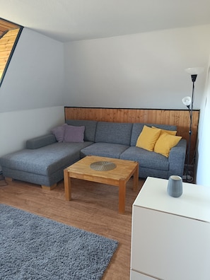 Smart TV, DVD player, books, stereo - Cozy apartment Waschbär (Waldeck)