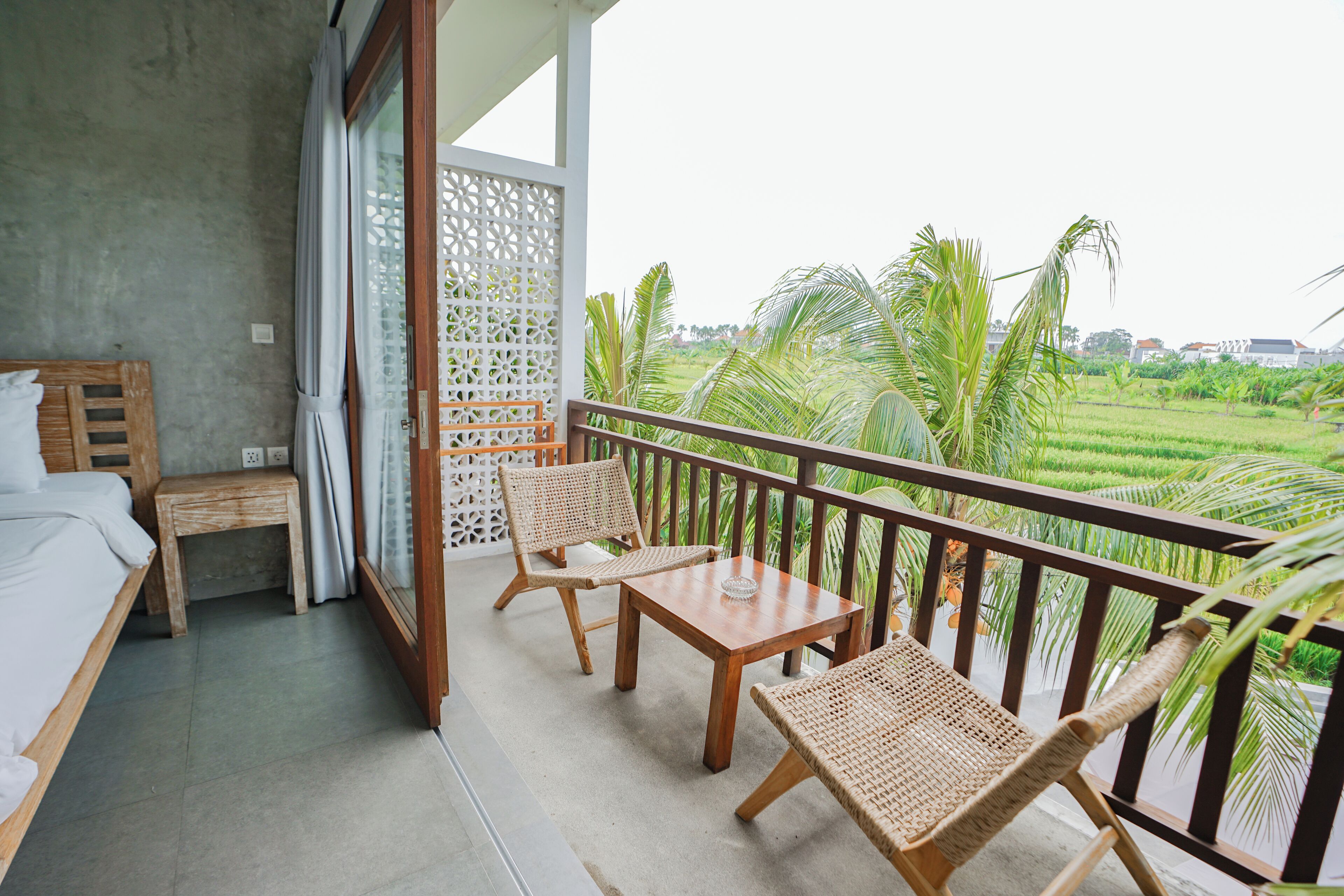 Deluxe Double Room, Balcony, Garden View | In-room safe, desk, laptop workspace, free WiFi