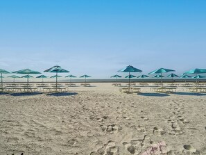 On the beach