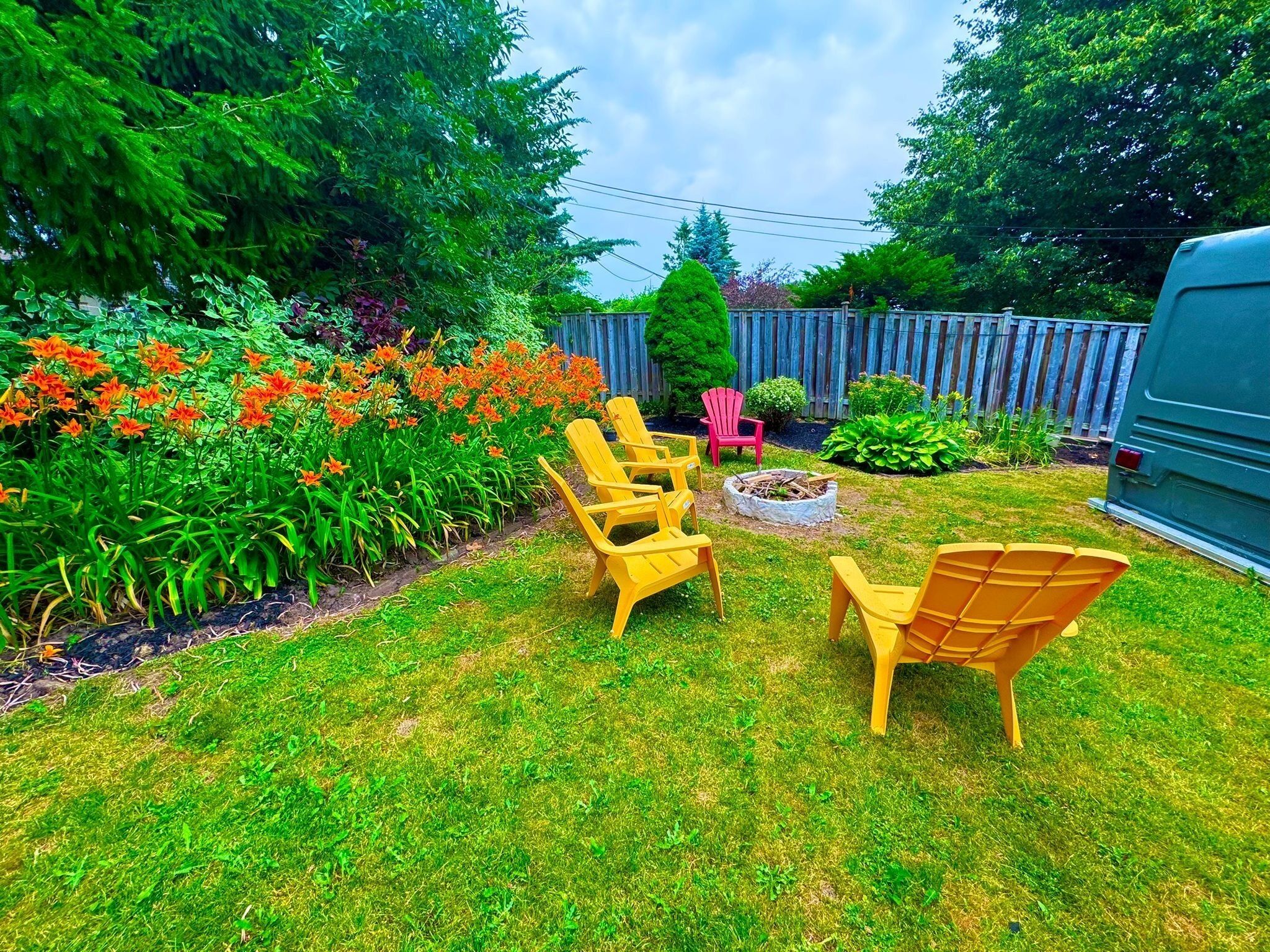 Enceinte de l’hébergement