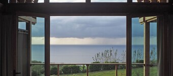 Peaceful Designer Cabin Retreat with Ocean Views