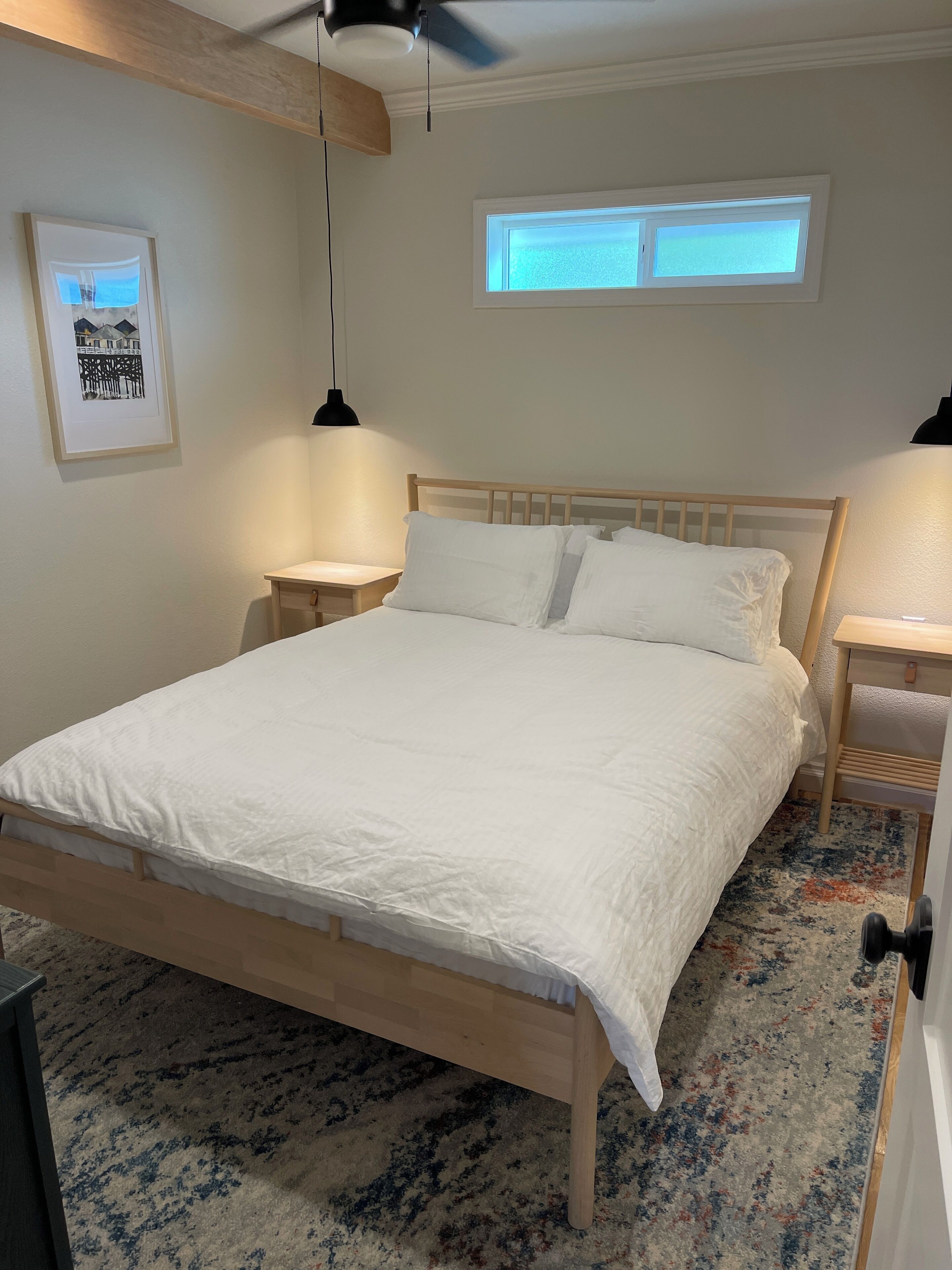 2 habitaciones, tabla de planchar con plancha y wifi gratis 