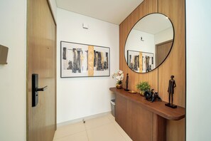 Interior entrance