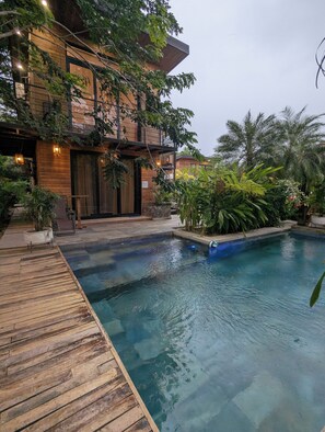 Front of property - Dufigati villas  (Tela)