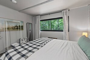 2 habitaciones, tabla de planchar con plancha y wifi gratis 