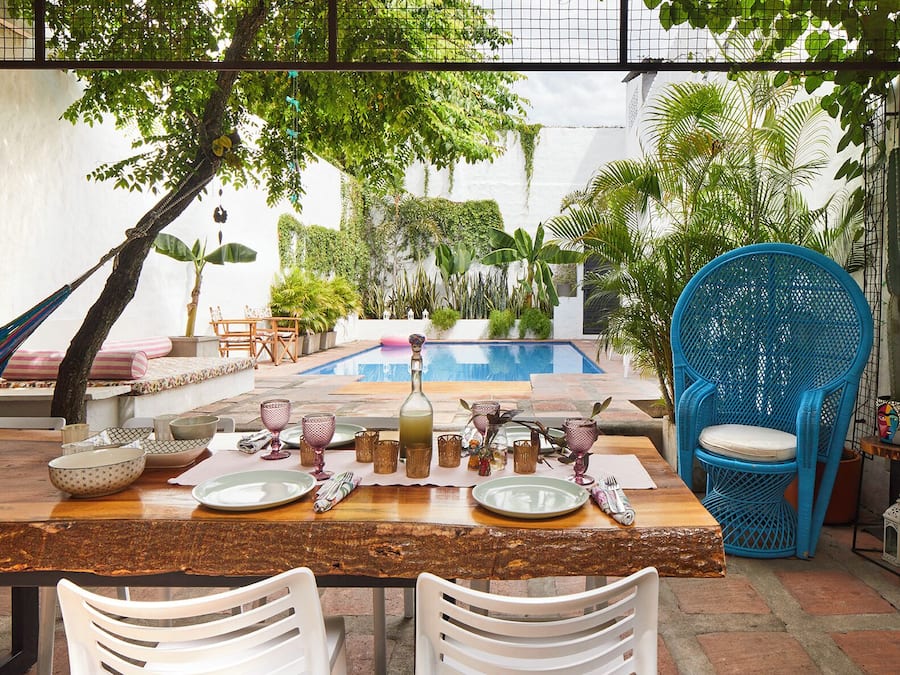 Opções para refeição ao ar livre