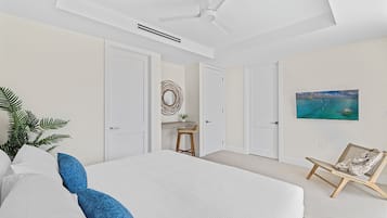 In-room safe, desk, laptop workspace, iron/ironing board