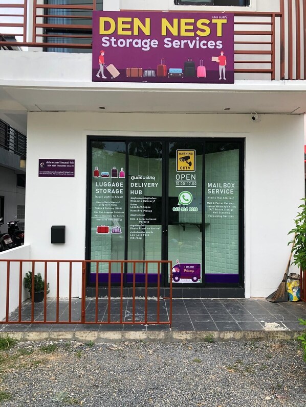 Fachada de la propiedad