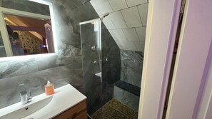 Serviettes fournies, savon, papier toilette