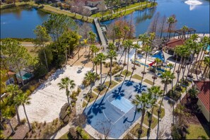 Sport court - Sapphire Breeze, 4BR Pool Home, Disney & Universal (Kissimmee)