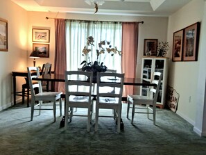Dining - Secluded home on 150 acres  in Grand Travers Co., Fife Lake area. (Fife Lake)