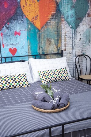 1 habitación, tabla de planchar con plancha, wifi y ropa de cama 