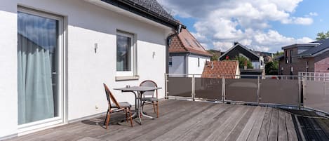 Executive Double Room, City View | Terrace/patio