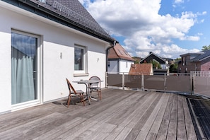 Executive-Doppelzimmer, Stadtblick | Terrasse/Patio