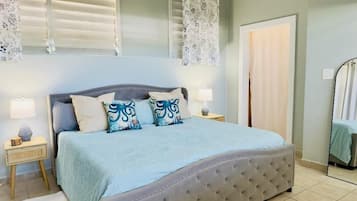 1 habitación, tabla de planchar con plancha, wifi gratis y ropa de cama