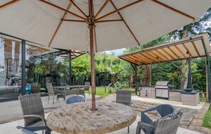 Restauration en plein air