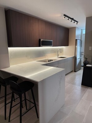 Microwave, oven, stovetop