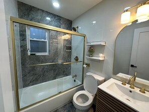 Bathroom - Welcome to The Brownstone! Newly renovated 3 bed home in the heart of Brooklyn! (Brooklyn)