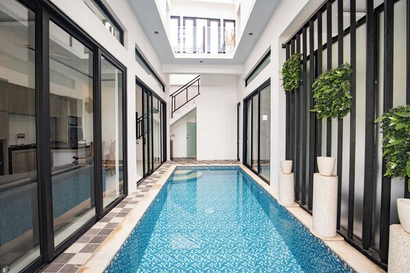 Deluxe Villa, Balcony, Pool View