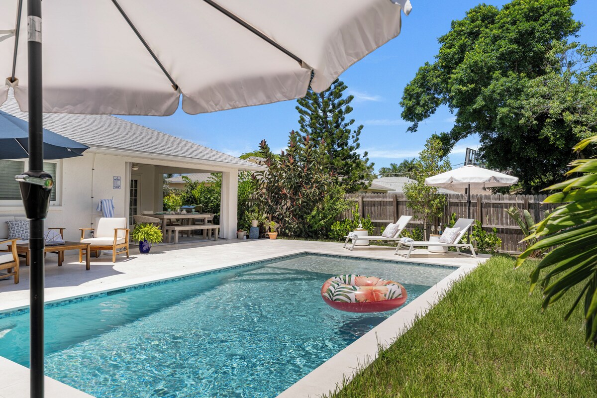 Photo 2 of Beach Hideaway/Heated Salt pool /2Bikes/3 Bd 2 Bath/BBQ
