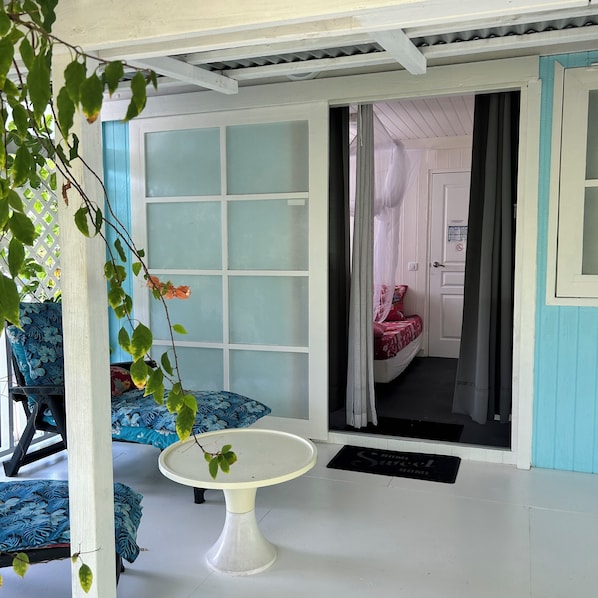 Chambre Double Ăconomique, vue jardin | Wi-Fi gratuit