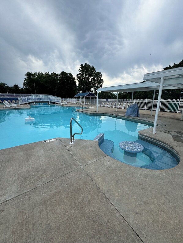 Alberca al aire libre 