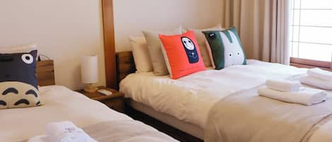 3 bedrooms, WiFi, bed sheets