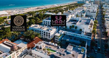 Modern Mansion of Miami- Sleeps 21- Versace Mansion Neighbor {Floor 1,2,3}