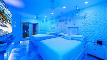 3 bedrooms, in-room safe, iron/ironing board, free WiFi