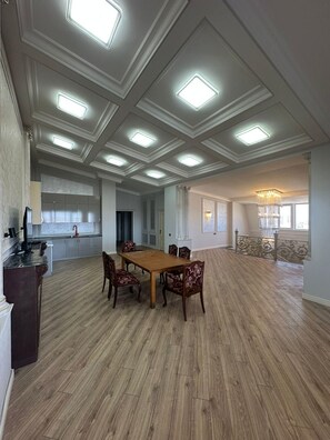 Comfort Apartment, City View | Living area - Penthouse Panorama Baku (Baku)