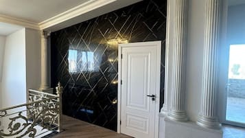 Comfort-Apartment, Stadtblick | Wohnbereich