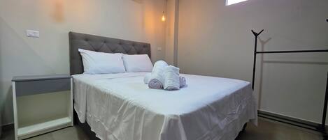 1 sovrum, skrivbord, gratis wi-fi och sängkläder