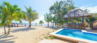 Spectacular Oceanfront 3/3 Villa with Private Beach, Pool, and Dock